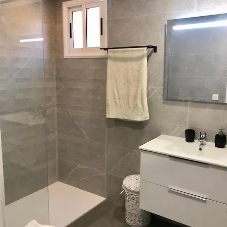 Apartment Caletillas Black 1º Linea Playa & Piscina & Wifi