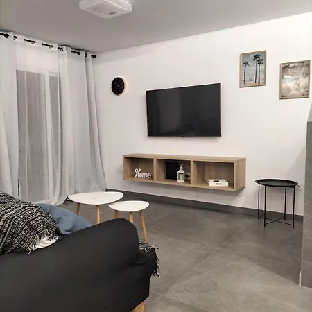 Apartment Caletillas Black 1º Linea Playa & Piscina & Wifi